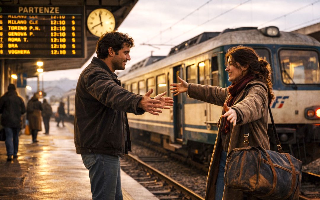 L’arrivo di mia moglie in Italia