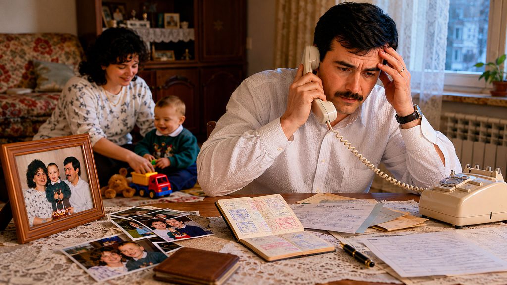 Storia di emigrazione: un padre rumeno nel 1995 riceve una telefonata che cambierà il destino della sua famiglia