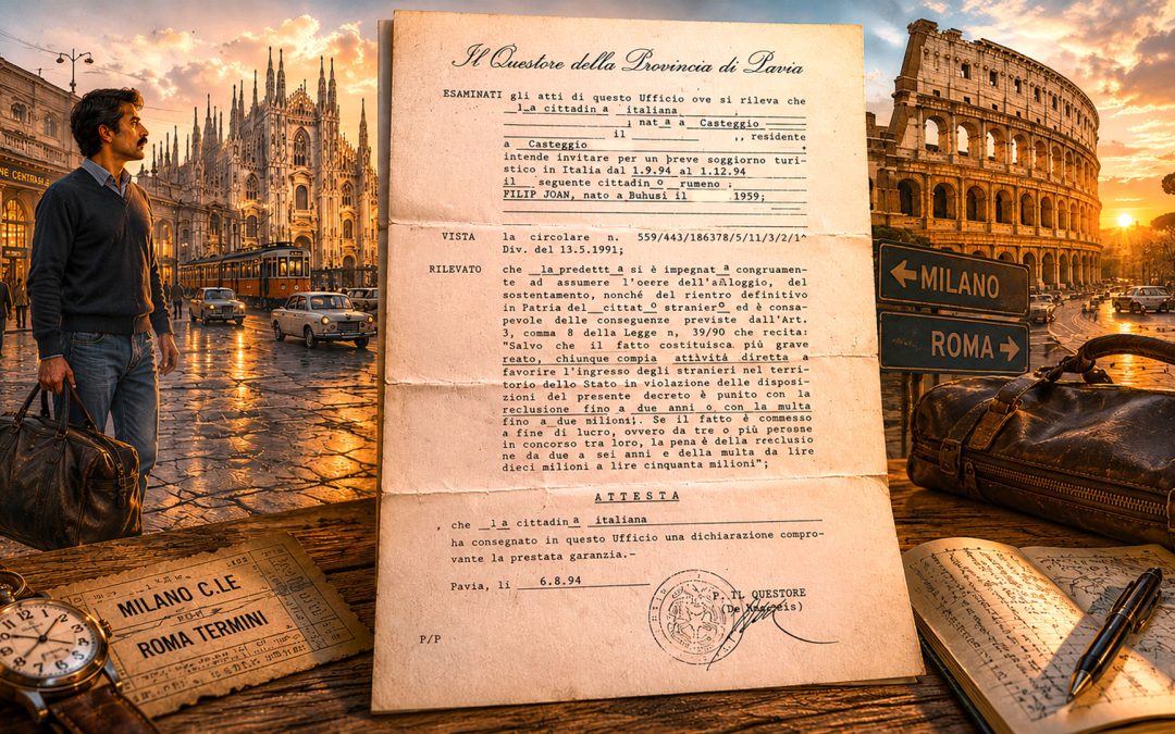 Vita da clandestino a Roma negli anni ’90