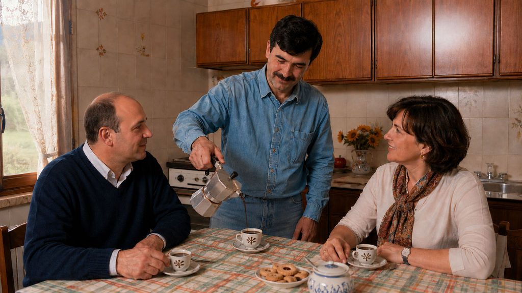 Ricongiungimento familiare in Italia: caffè con il sindaco di Terno d'Isola durante il mio percorso di integrazione