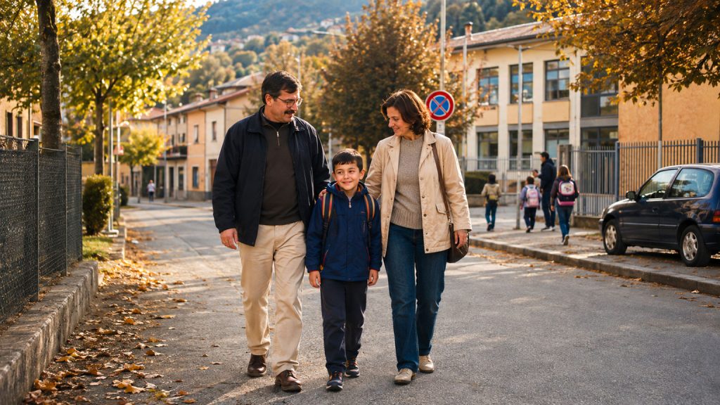 Vivere tra Italia e Romania: famiglia rumena integrata nella vita quotidiana a Terno d’Isola