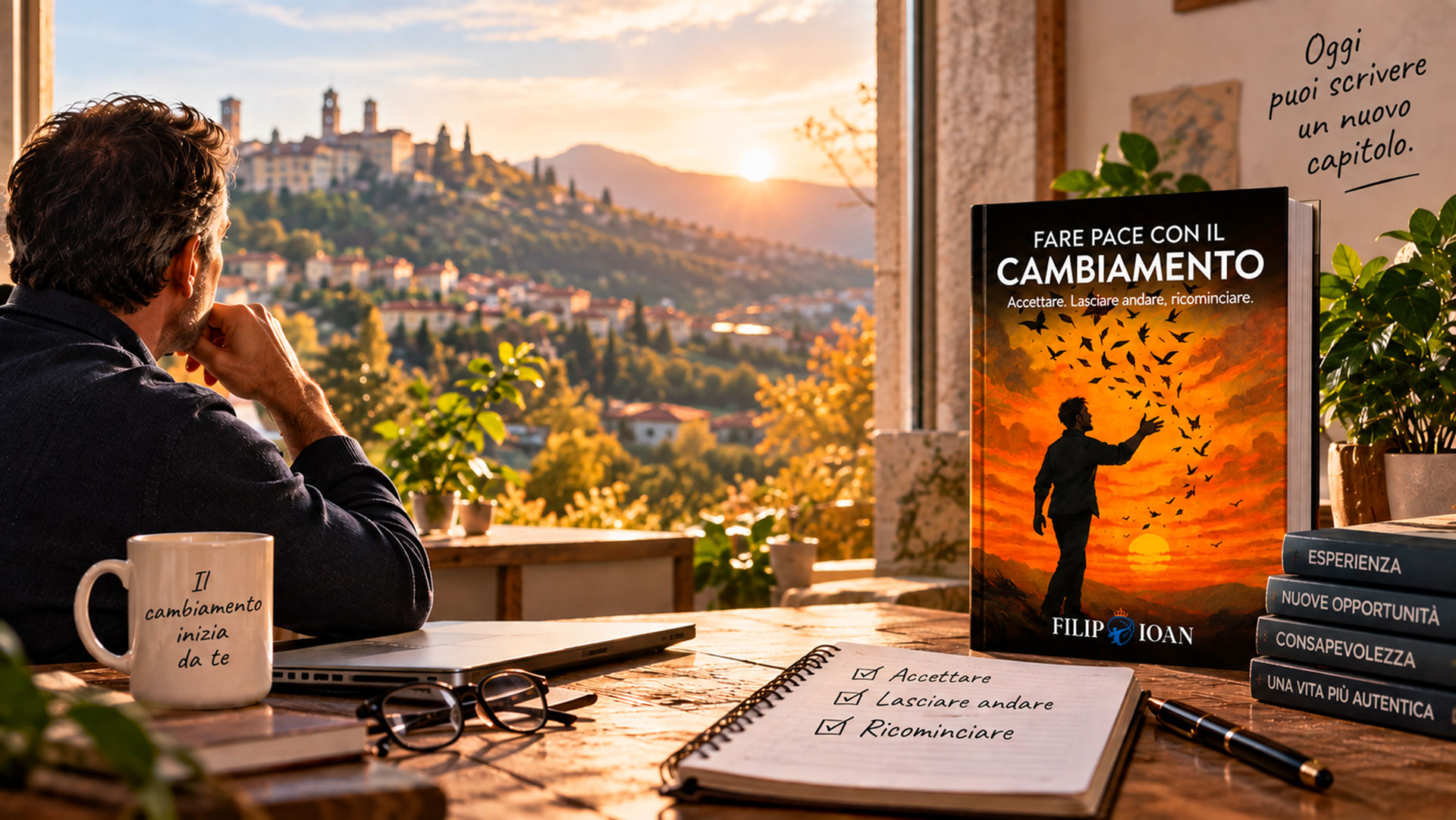 Come affrontare un cambiamento nella vita con il libro Fare pace con il cambiamento